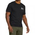   Under Armour Charged Cotton Tri-Blend Logo T-Shirt (1243513-001) Size LG