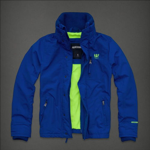 Abercrombie and outlet fitch blue jacket