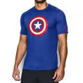   Under Armour Alter Ego Captain America T-Shirt (1249874-400) Size MD