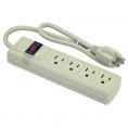   HFT 91334 4 Outlet Power Strip (US)