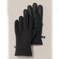   Eddie Bauer 3076 PowerStretch Touchscreen Gloves Black Size L/XL