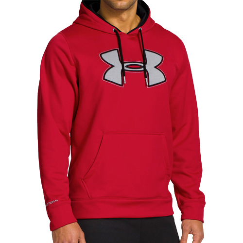 under armour fleece storm big logo hoodie