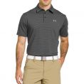   Under Armour Elevated Heather Stripe Polo (1242758-001) Size XL