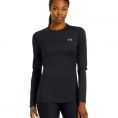   Under Armour Coldgear Fitted Long Sleeve Crew (1212171-001) Size XS