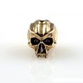    Schmuckatelli Cyber Skull - Antique Gold Plated (CYAG)