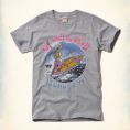   Hollister Grateful Dead T-Shirt (323-243-1531-012) Size L