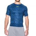   Under Armour HeatGear Armour Printed Short Sleeve Compression (1257477-438) Size MD