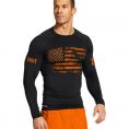   Under Armour Tough Mudder Flag Compression Long Sleeve (1251737-001) Size LG