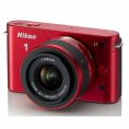  Nikon J1 Kit 10-30mm F/3.5-5.6 VR Red