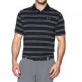   Under Armour Groove Stripe Polo Shirt (1287383-001) Size MD