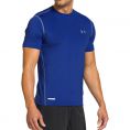   Under Armour HeatGear Sonic Fitted Short Sleeve (1236251-400) Size LG