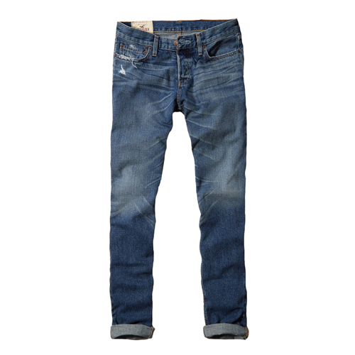 hollister tapered jeans