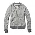   Abercrombie & Fitch Cami Fleece Baseball Jacket (152-514-0249-013) Size S