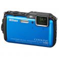 Фотоаппарат Nikon Coolpix AW120 (Blue)
