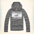   Hollister Avalon Place Hoodie T-Shirt (323-243-1169-012) Size S