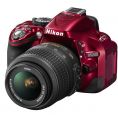   Nikon D3100 Kit 18-55 VR Red
