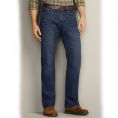   Eddie Bauer 6368 Straight Fit Authentic Jeans River Blue Size 38x36