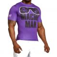   Under Armour WWE "Macho Man" Randy Savage Compression Shirt (1256112-563) Size XL
