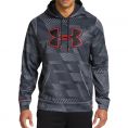   Under Armour Storm Armour Fleece Printed Big Logo Hoodie (1248323-040) Size MD