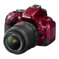   Nikon D5200 Kit 18-55 VR II (Red)