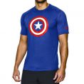   Under Armour Alter Ego Captain America T-Shirt (1249874-400) Size LG
