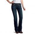   Ariat Western Denim Jeans Turquoise Big Sky Size 28R