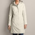 Плащ женский Eddie Bauer 7347 Girl On The Go Insulated Trench Coat Putty Size MT