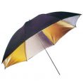 Зонт студийный Fujimi FJU563-33 комбинированный Серебро-Золото 84 см