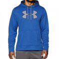   Under Armour Storm Armour Fleece Big Logo Patterned Hoodie (1248322-406) Size MD