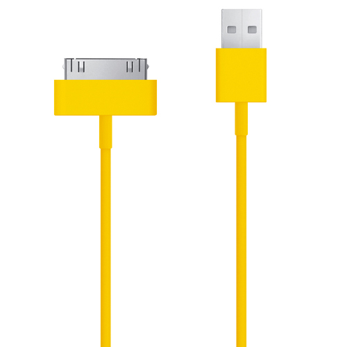 Кабель USB Dock Connector to USB Yellow