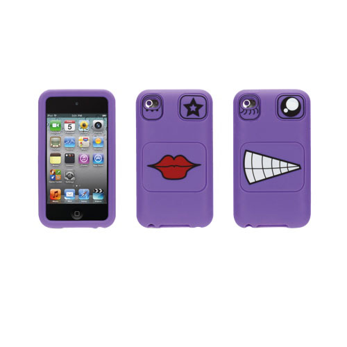 Чехол Griffin Faces Purple для iPod Touch 4G Фиолетовый GB03773