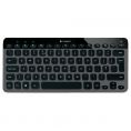  Logitech Illuminated Keyboard K810 Black Bluetooth