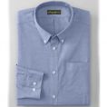   Eddie Bauer 7647 Wrinkle-Free Relaxed Fit Oxford Cloth Shirt Slate Size XXL
