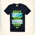   Hollister Surfriders Beach T-Shirt (323-243-1239-023) Size M