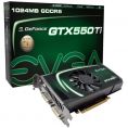  EVGA GeForce GTX 550 Ti 981Mhz PCI-E 2.0 1024Mb 4514Mhz 192 bit 2xDVI Mini-HDMI HDCP