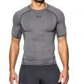   Under Armour HeatGear Armour Short Sleeve Compression Shirt (1257468-090) Size LG