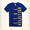   Hollister Desert Springs V Neck T-Shirt (323-243-1200-020) Size M