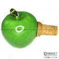 Пробка яблоко зеленое (9.5x6) керамика (LDK-1005)