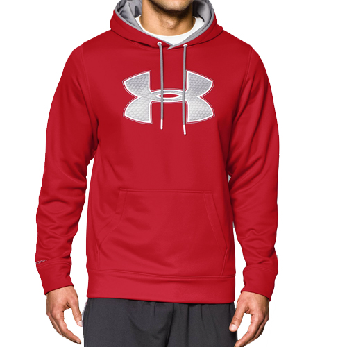 under armour fleece storm big logo hoodie