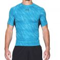   Under Armour HeatGear Armour Printed Short Sleeve Compression (1257477-987) Size MD