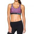   Under Armour Mid - Printed Sports Bra (1273505-645) Size SM
