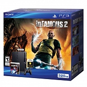 Sony PlayStation 3 slim (320Gb) + inFAMOUS 2