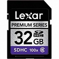   Lexar 32GB Lexar Platinum II 100x SDHC (Original)