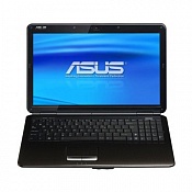 ASUS K50ij (Intel DualCore T4500 2300 Mhz/15,6"/ 1366x768/4096Mb/500Gb/DVD-RW/Wi-Fi/Win 7 HP)