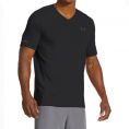  Under Armour Charged Cotton V-Neck T-Shirt (1228544-001) Size MD