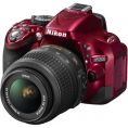   Nikon D5200 Kit 18-55 VR (Red)
