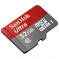   SanDisk Ultra microSDXC Class 10 UHS-I 48MB/s 32GB + SD adapter