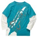   Carter's layered-look graphic tee (V_243A807) Size 3T