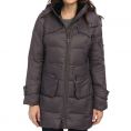   Calvin Klein CW312700 Zip Front Lined Collar Packable Down Jacket Size L