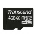   Transcend MicroSDHC 4Gb Class 4